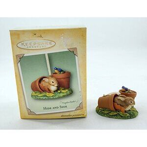 Hallmark Nature's Sketchbook by Marjolein Bastin "Hide and Seek" Ornament 2004